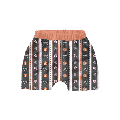 Halloween Scalloped Stripes