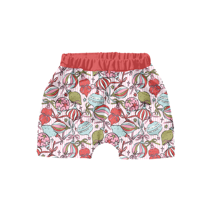 Bright Festive Ornament Stripe