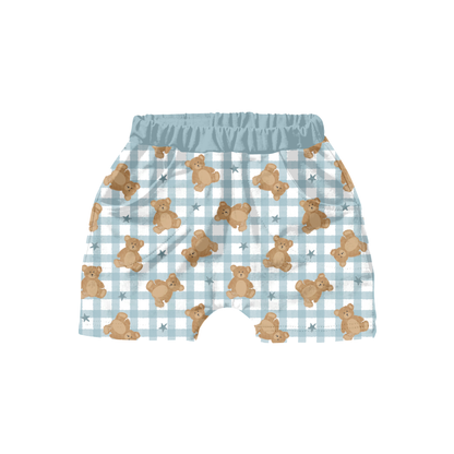 Gingham Watercolor Bears