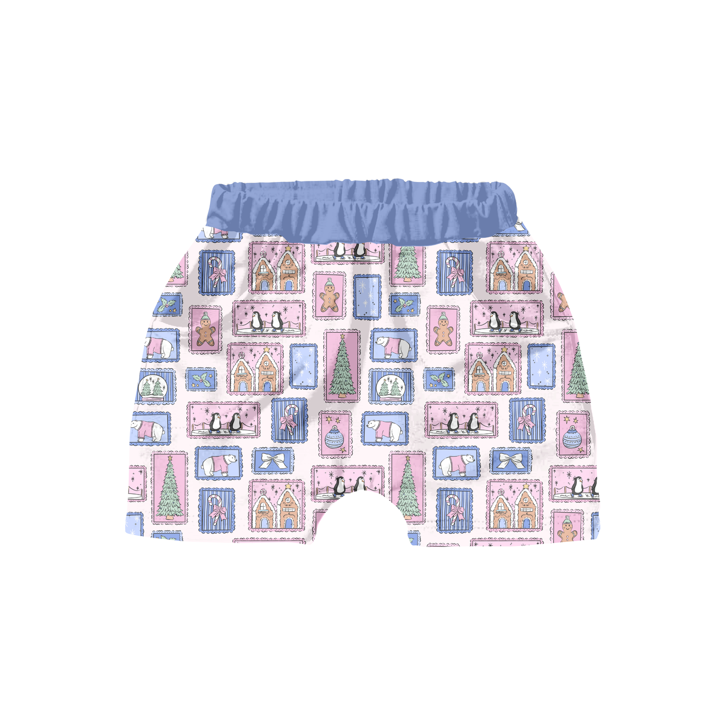 Pastel Winter Stamps