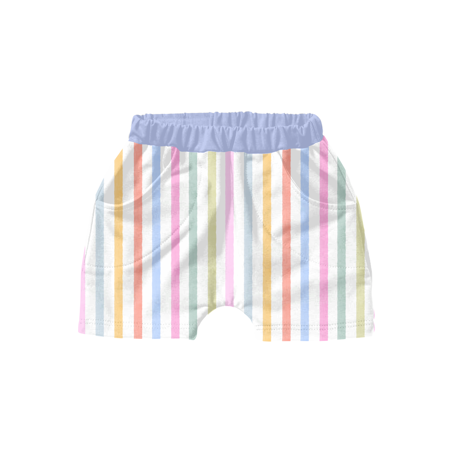 Watercolor Rainbow Stripe