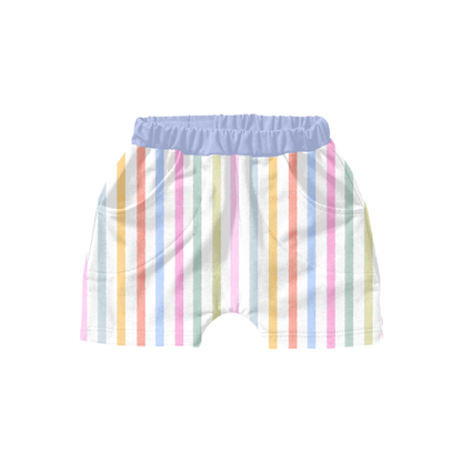 Watercolor Rainbow Stripe