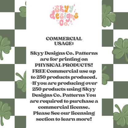 Gender neutral St. Patrick's Pattern