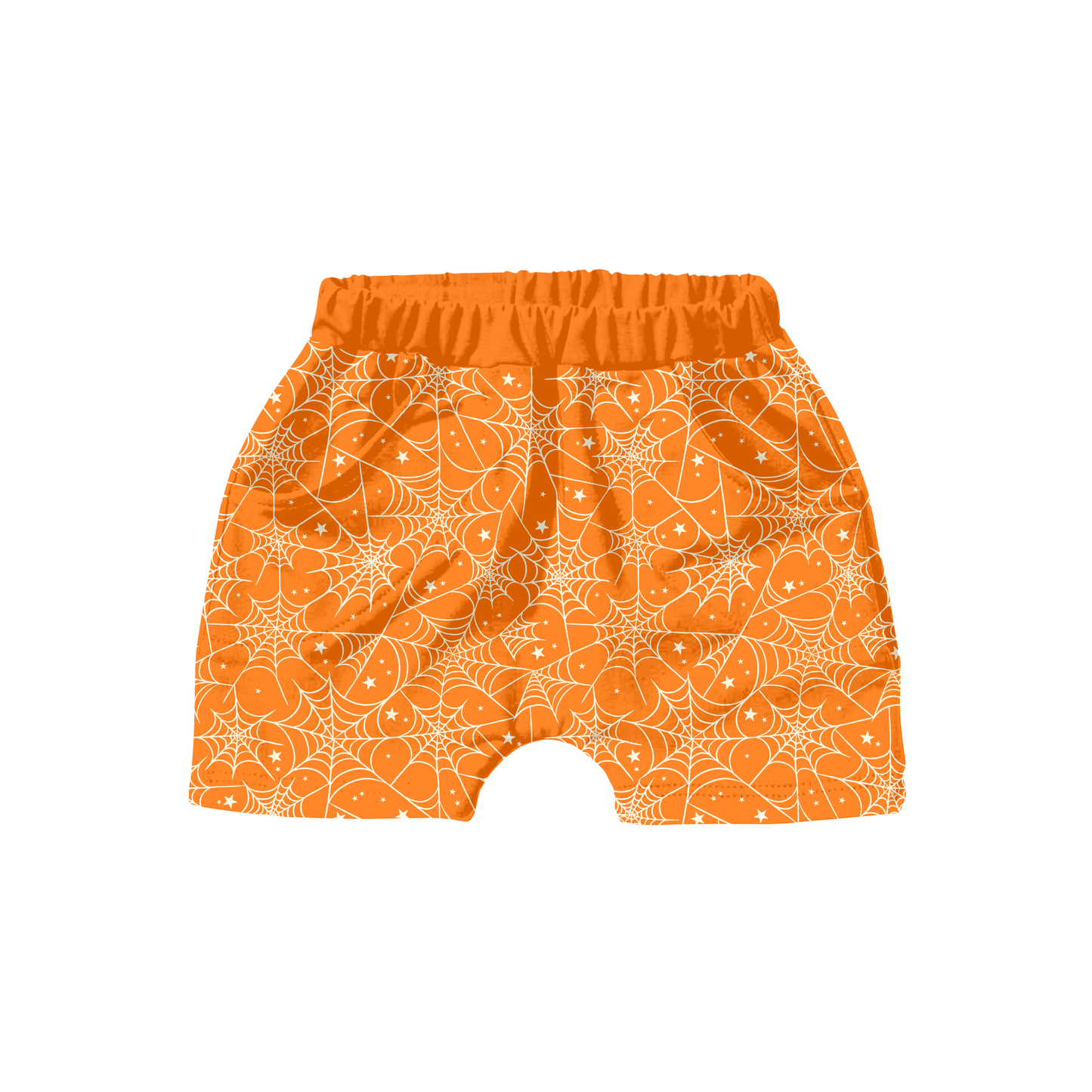 Bright Orange Spiderweb