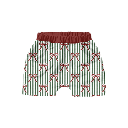 Christmas Bow Stripe