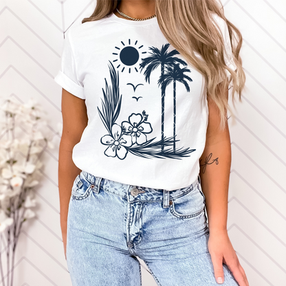 Navy Summer PNG Design