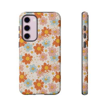 Vintage Retro Daisy Floral Phone Case