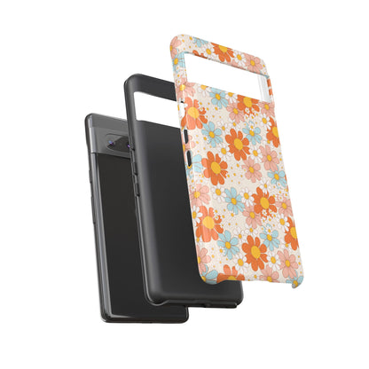 Vintage Retro Daisy Floral Phone Case