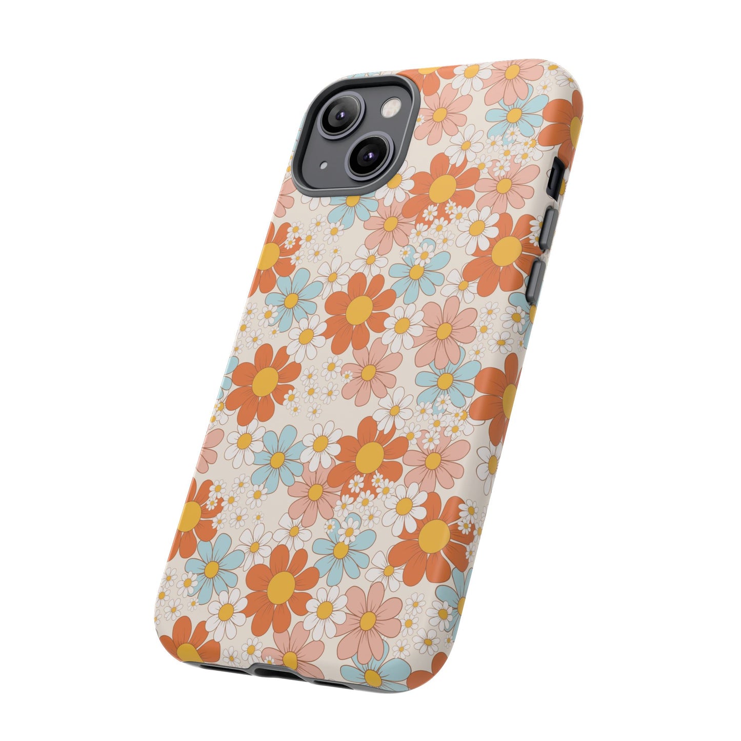 Vintage Retro Daisy Floral Phone Case