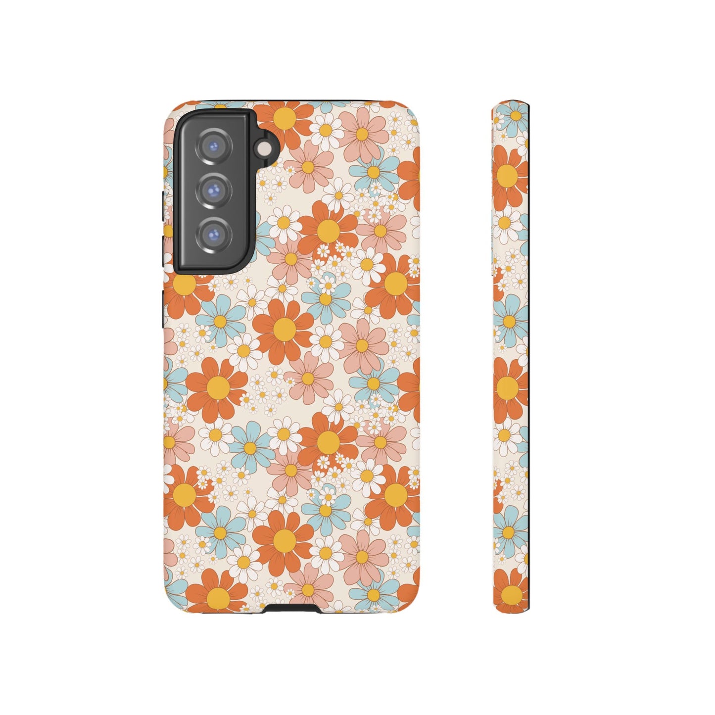 Vintage Retro Daisy Floral Phone Case