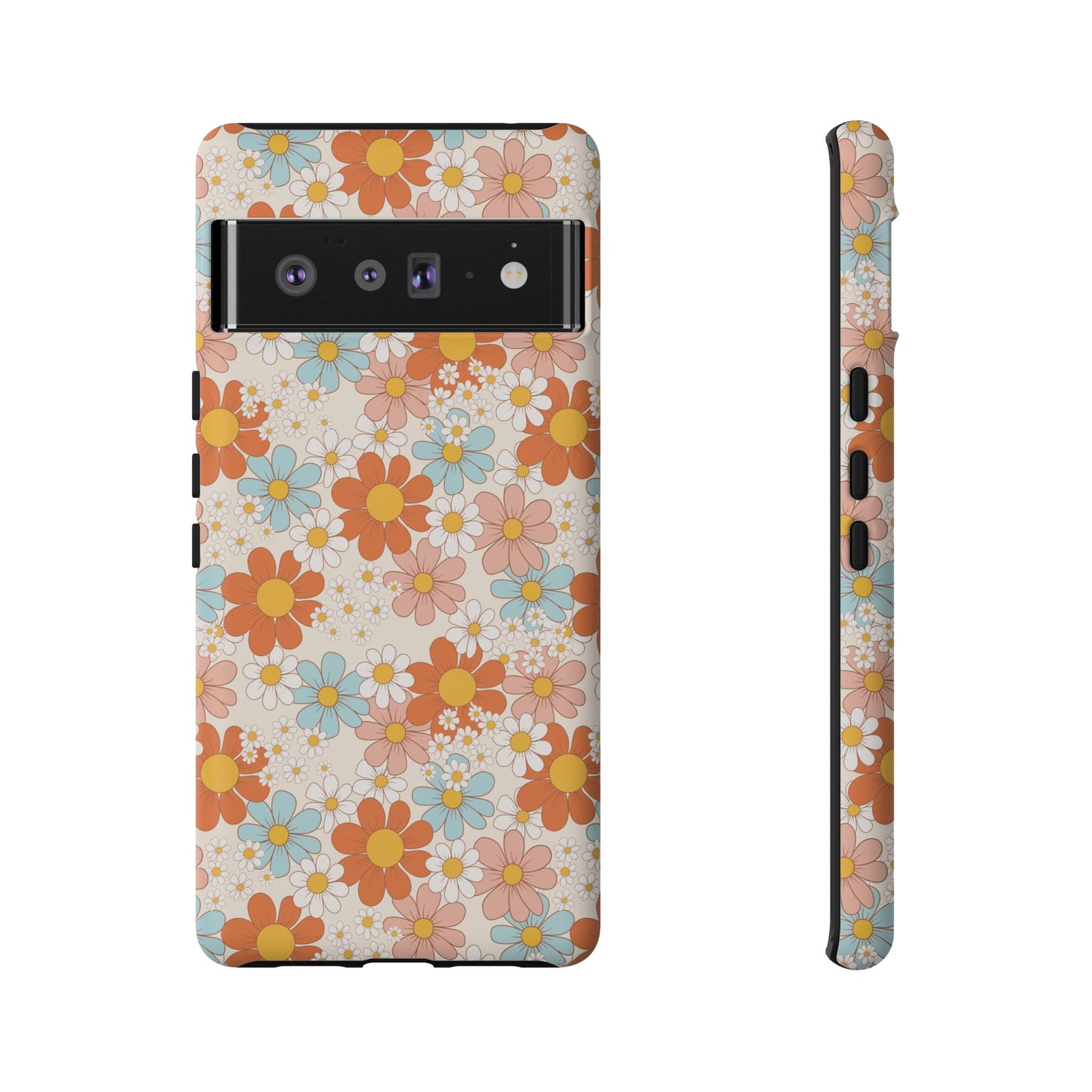 Vintage Retro Daisy Floral Phone Case