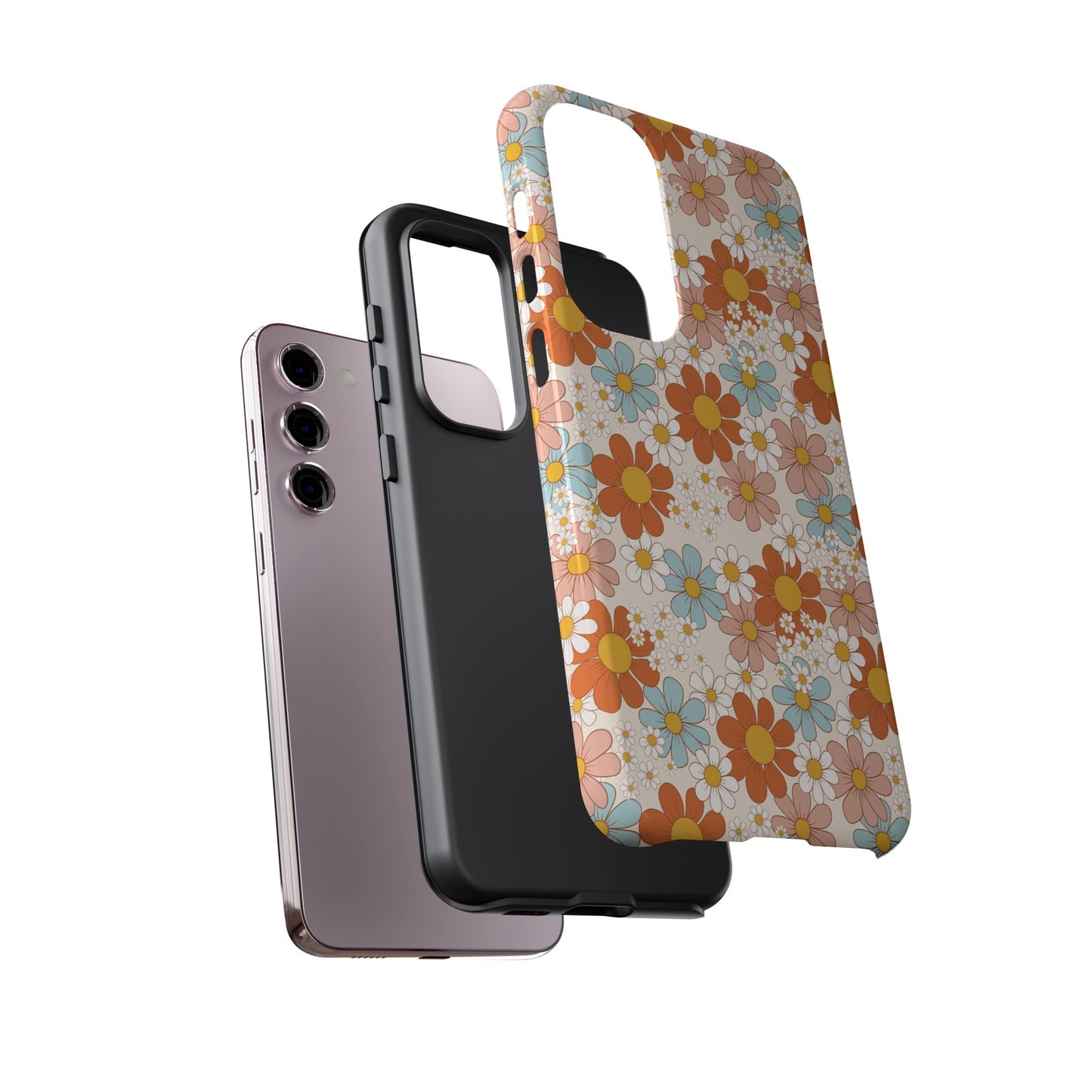 Vintage Retro Daisy Floral Phone Case