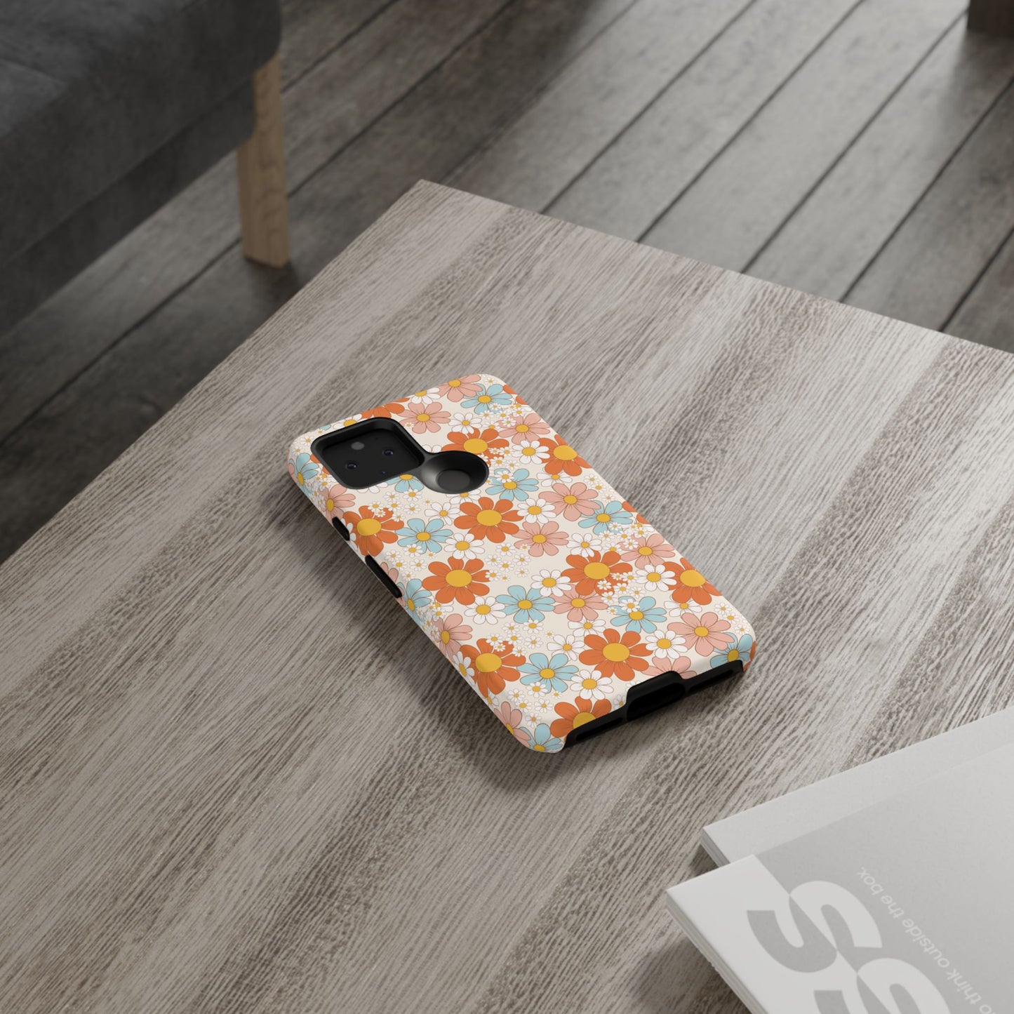 Vintage Retro Daisy Floral Phone Case