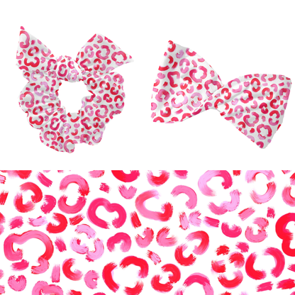 Bright pink and red Cheetah Pattern