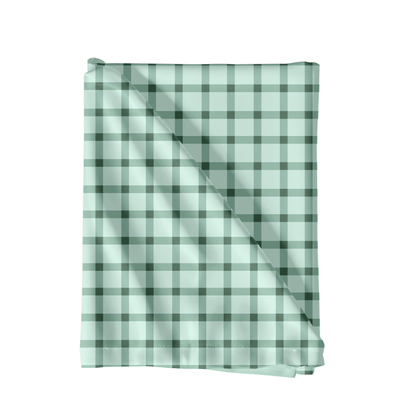 Green Gingham Plaid