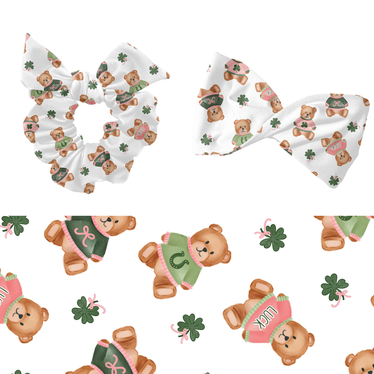 St. Patrick's Sweater Bears