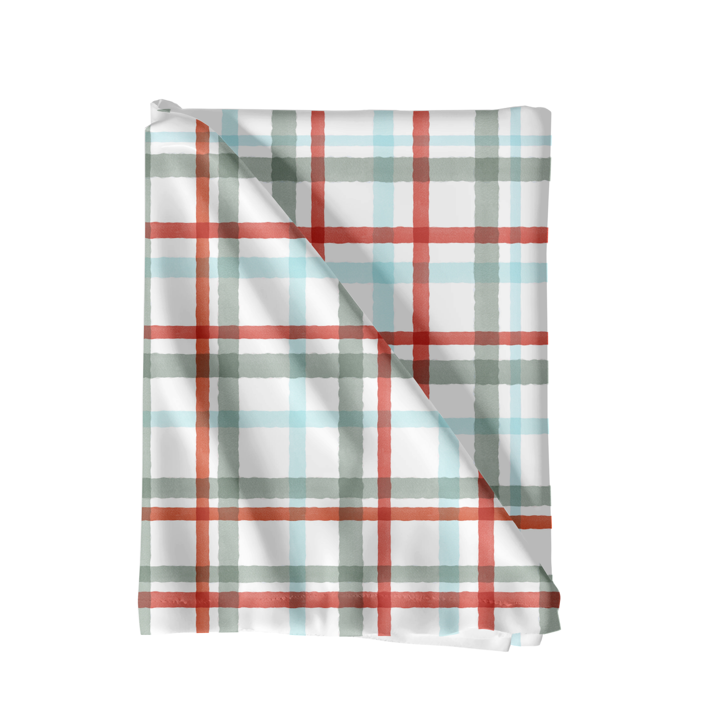 traditional Christmas plaid