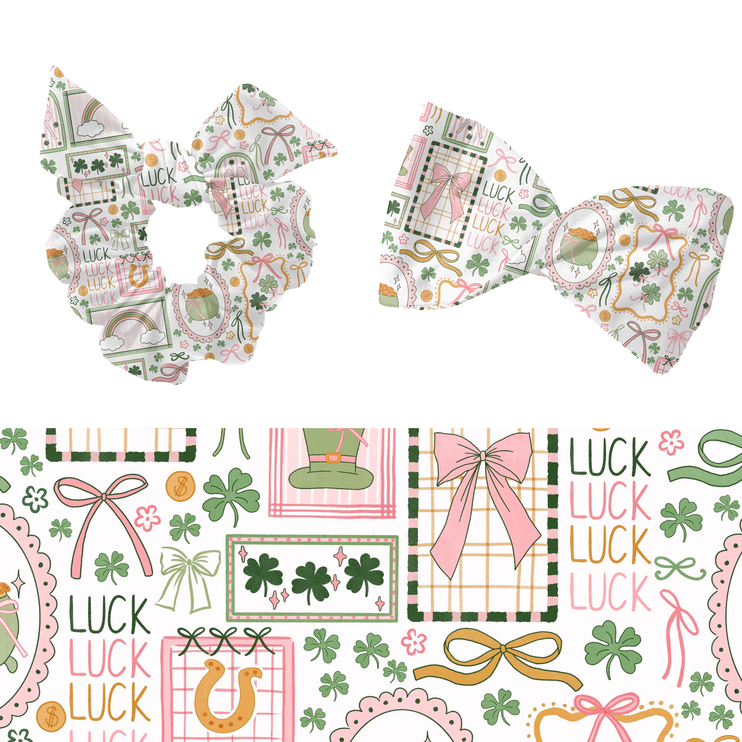 Preppy St. Patrick's Stamps