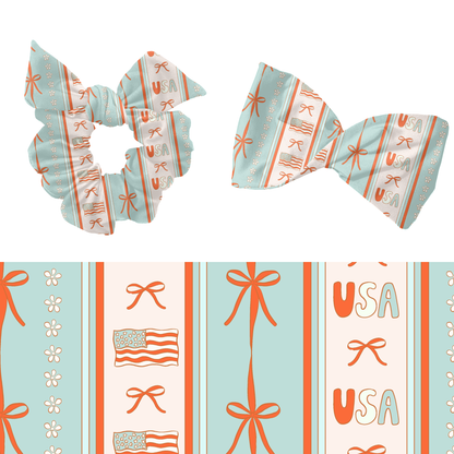 Patriotic Coquette Stripe