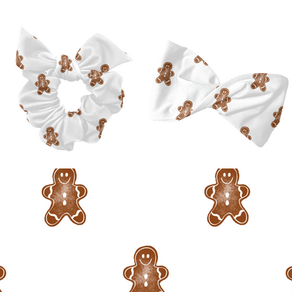 Gingerbread Christmas Seamless Pattern