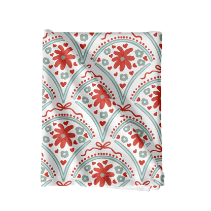 Christmas scallop floral