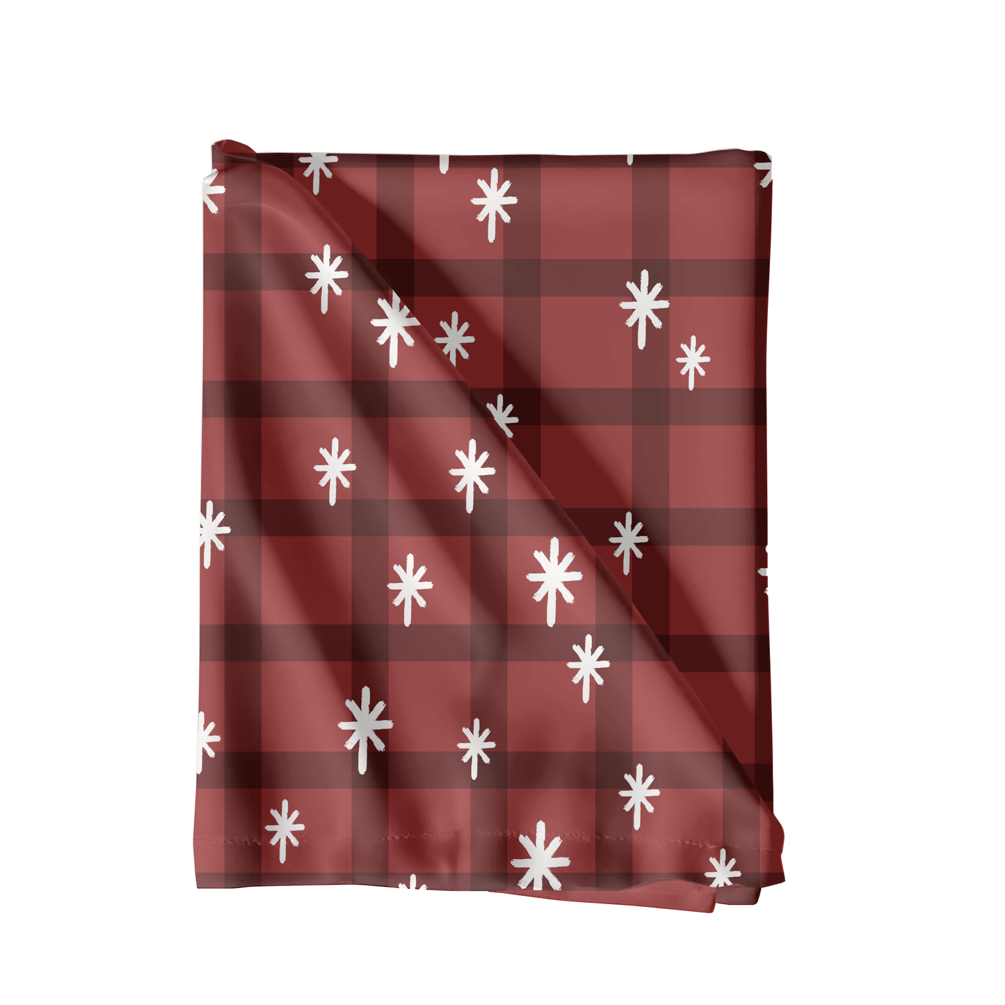Plaid snowflakes