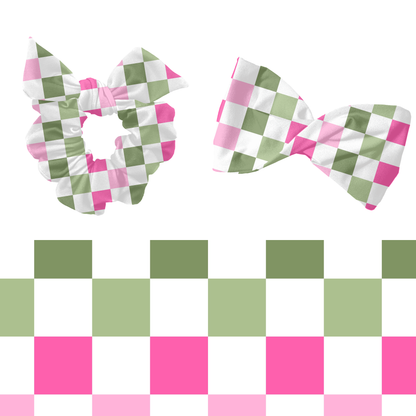 St. Patrick's Checkered Pattern