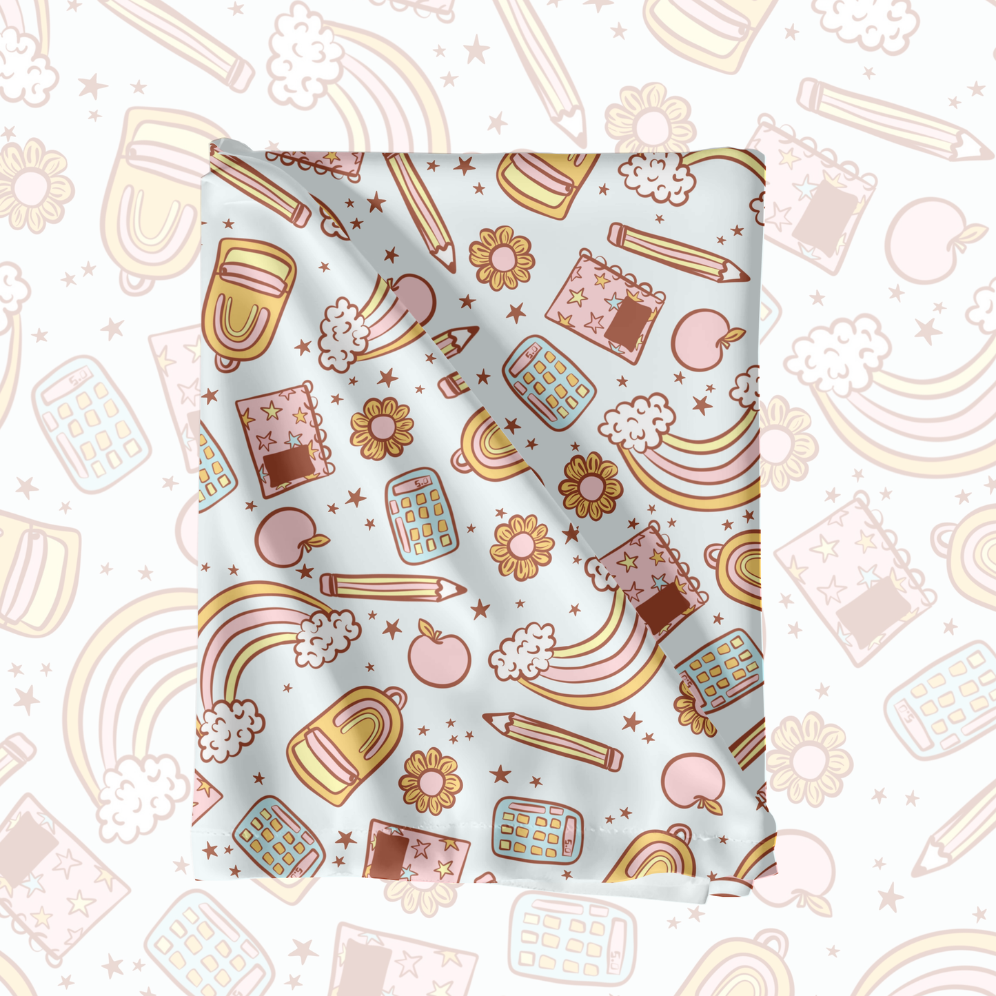 Back to school seamless pattern