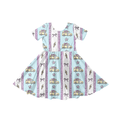 Coquette School Lace Stripe