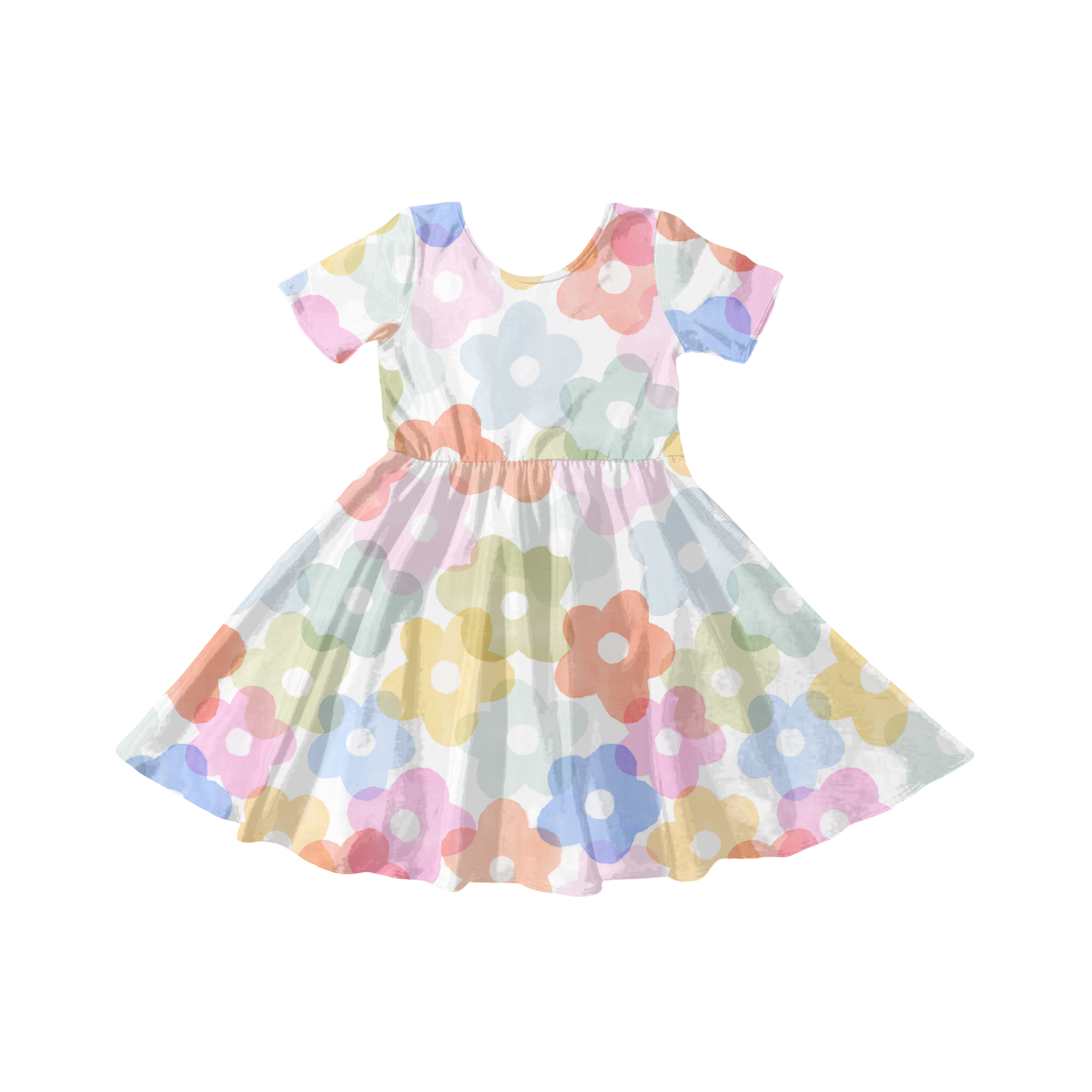 Watercolor Daisy Floral