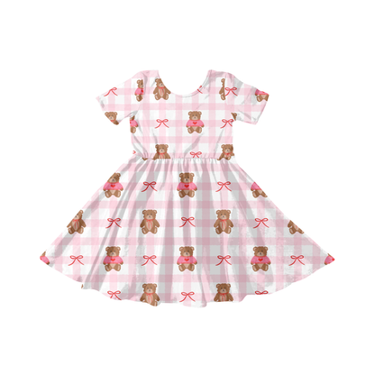 Gingham Valentine Bears