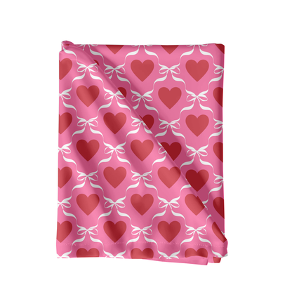 Coquette Bow Hearts