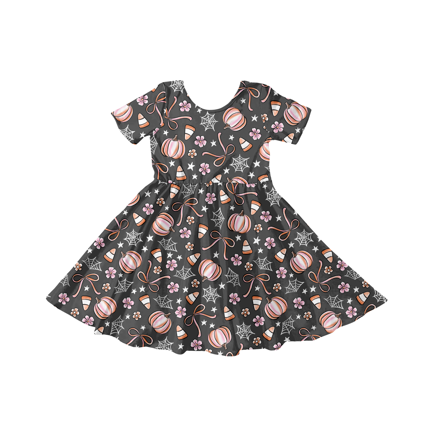 Preppy Halloween Black BG