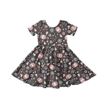 Preppy Halloween Black BG