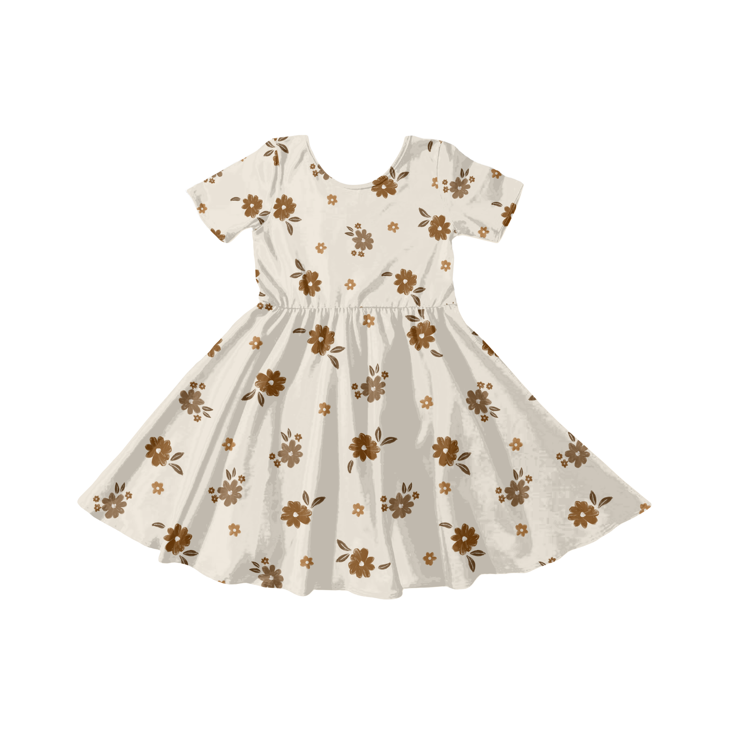 Beige Fall Floral
