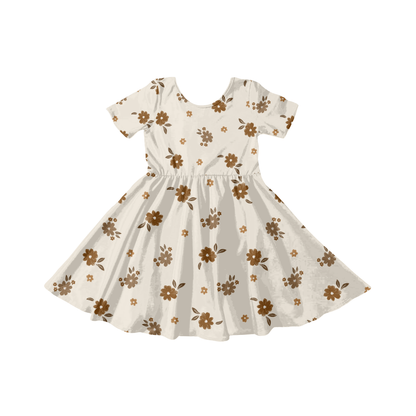 Beige Fall Floral