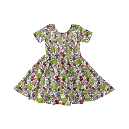 Chartreuse Rose Floral