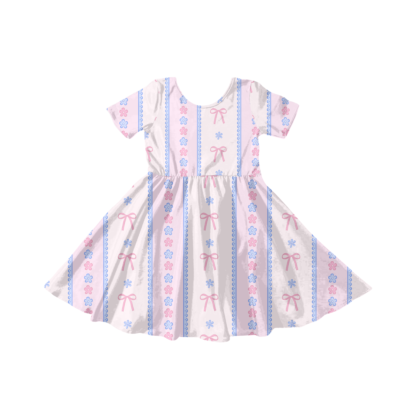 Pastel Lace Stripe