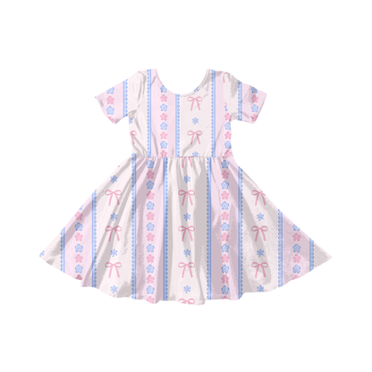 Pastel Lace Stripe