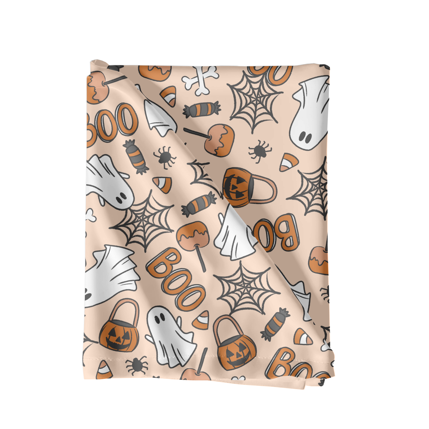 Boy Spooky Halloween Seamless Pattern