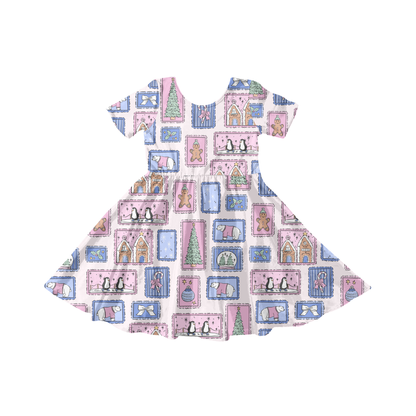 Pastel Winter Stamps