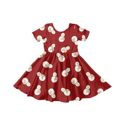 Gender Neutral Snowman Stripe