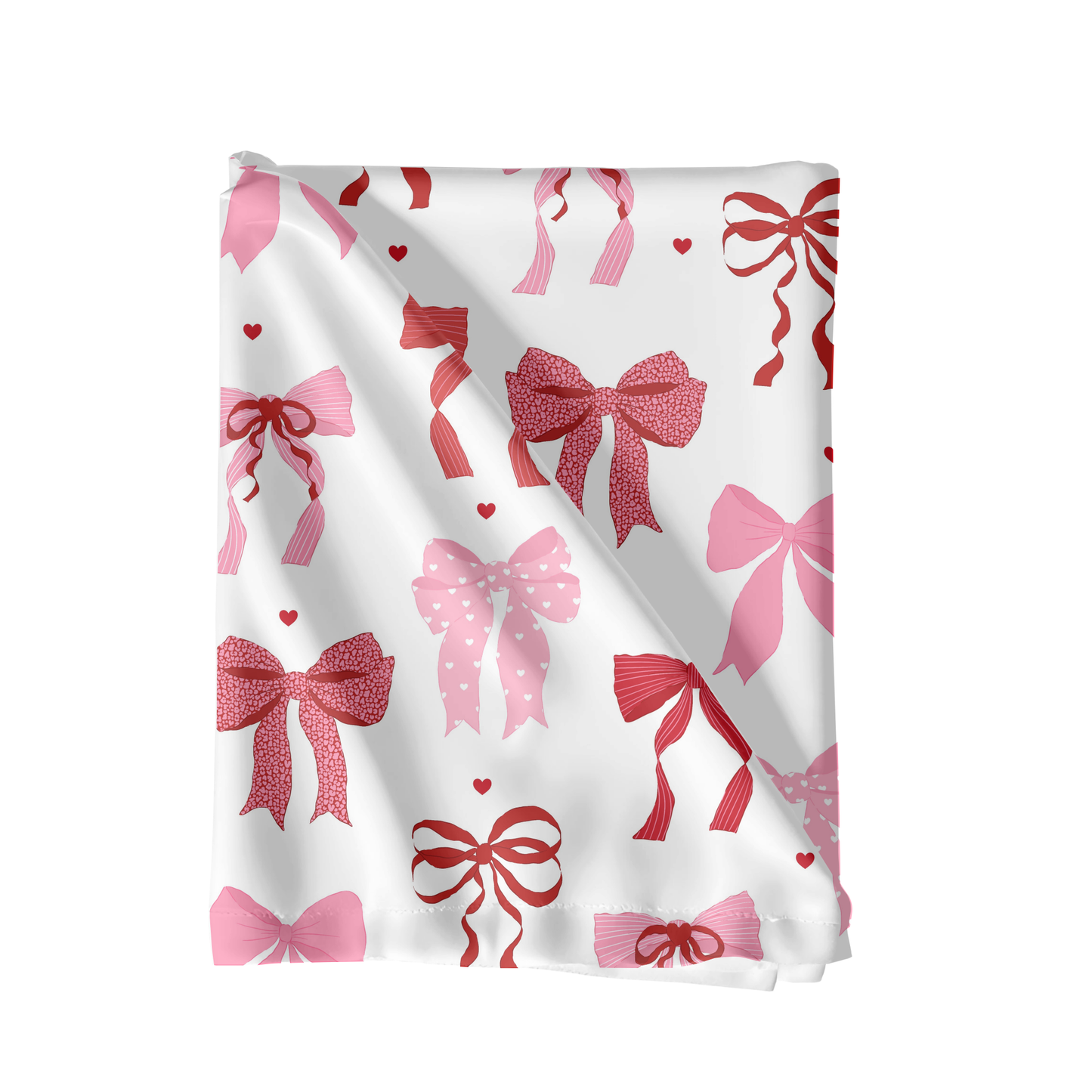 Valentine bow seamless pattern