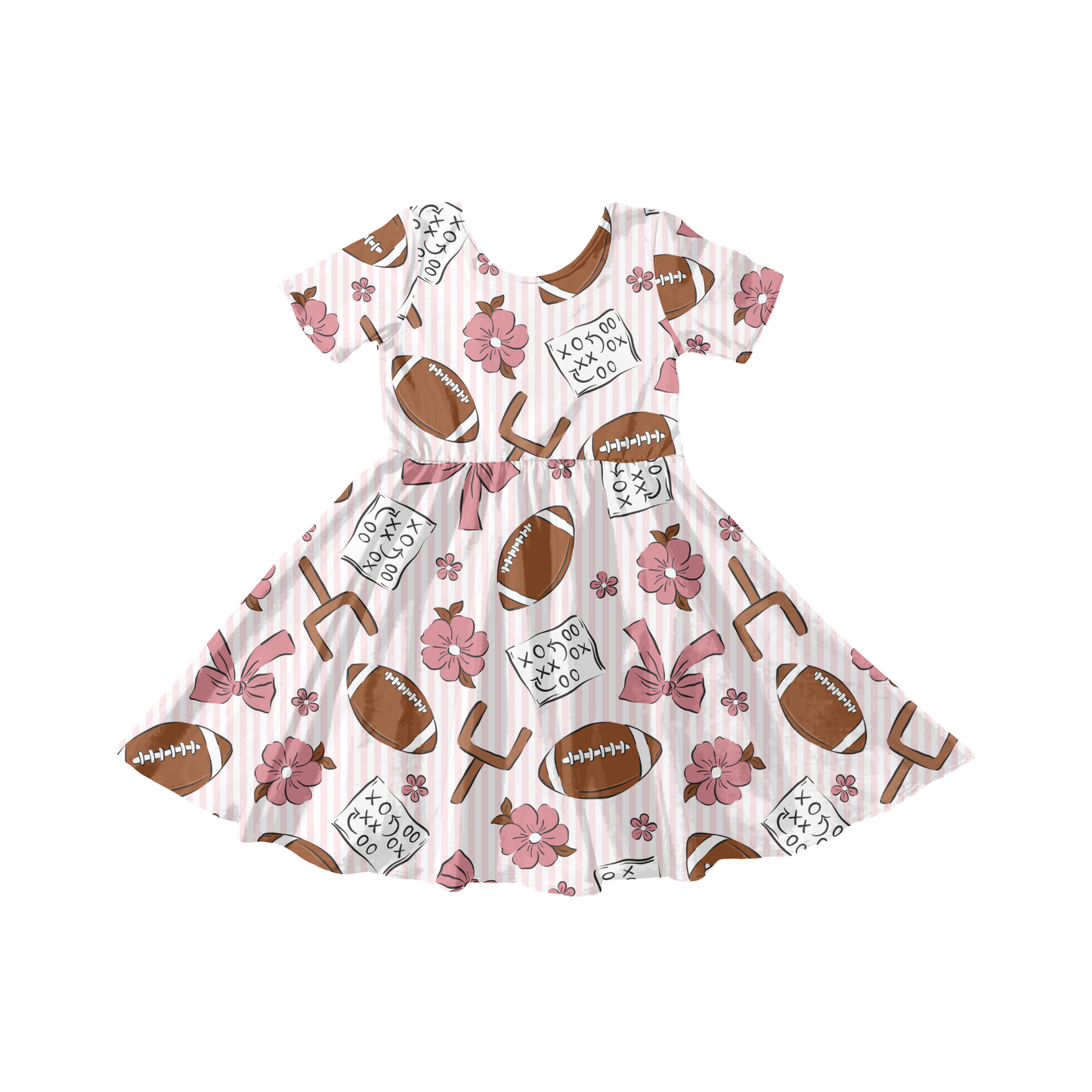 Coquette Girly Football