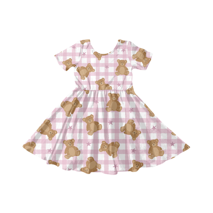 Girly Gingam Bears