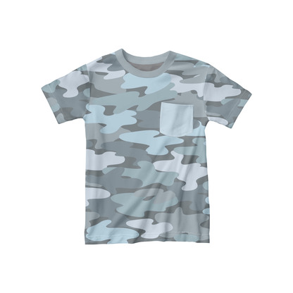 Blue camo Pattern