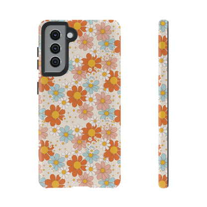 Vintage Retro Daisy Floral Phone Case