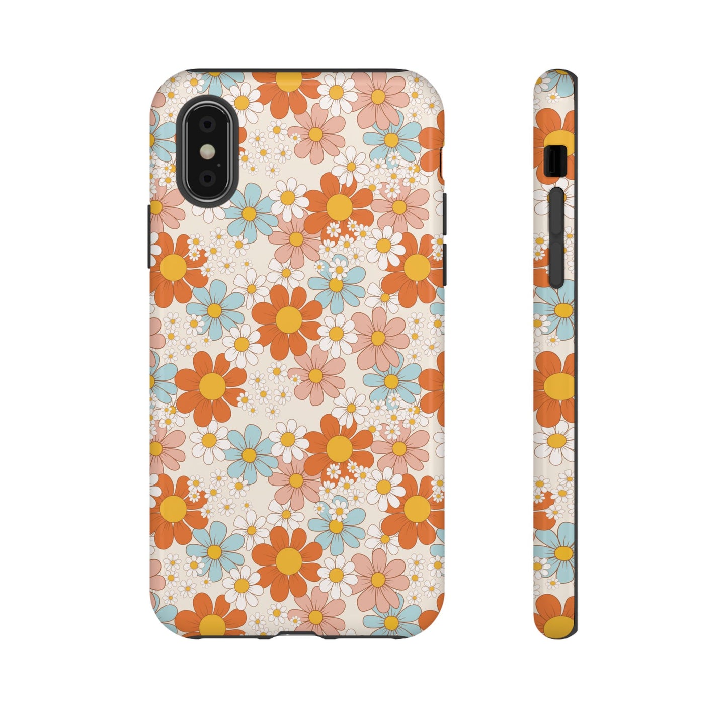 Vintage Retro Daisy Floral Phone Case