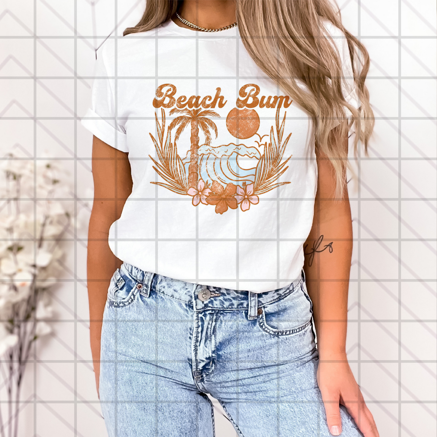 Boho Beach Day PNG Design