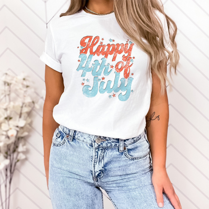 Trendy Fourth Of July PNG Design